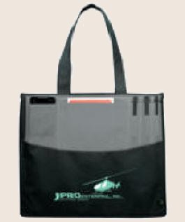 #LE215023 Leed's PolyPro Non-Woven Panel Wholesale Convention Tote Bags